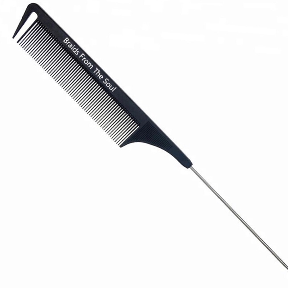 Precision heat resistant styling comb